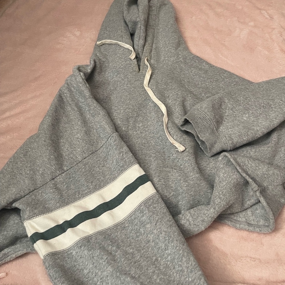 AE Crop Oversized Hoodie - Picture 1 of 6